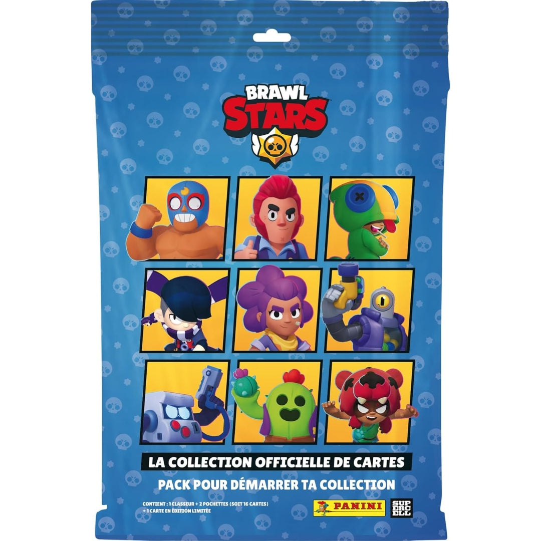 Panini Brawl Stars Trading Card Collection - Starter Pack