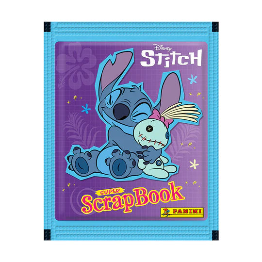 Panini Disney Stitch Super ScrapBook A Pack Of 5 Stickers