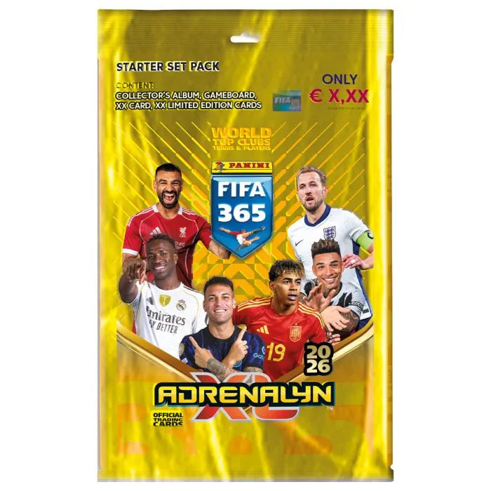 Panini Fifa 365 Adrenalyn XL 2026 Starter Set Pack