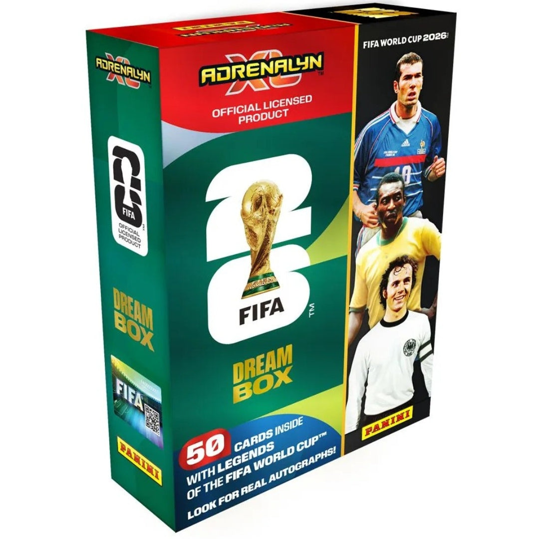 Panini FIFA World Cup 2026 Adrenalyn XL A Dream Box Of 50 Cards