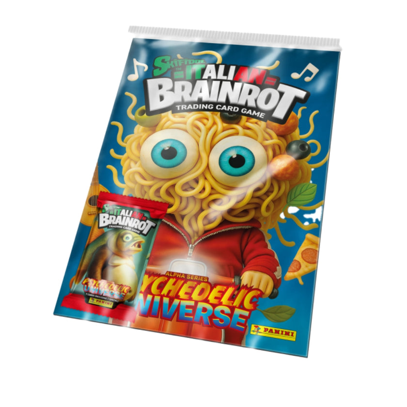 Panini Skifidol Italian Brainrot Trading Cards - Starter-Pack Album