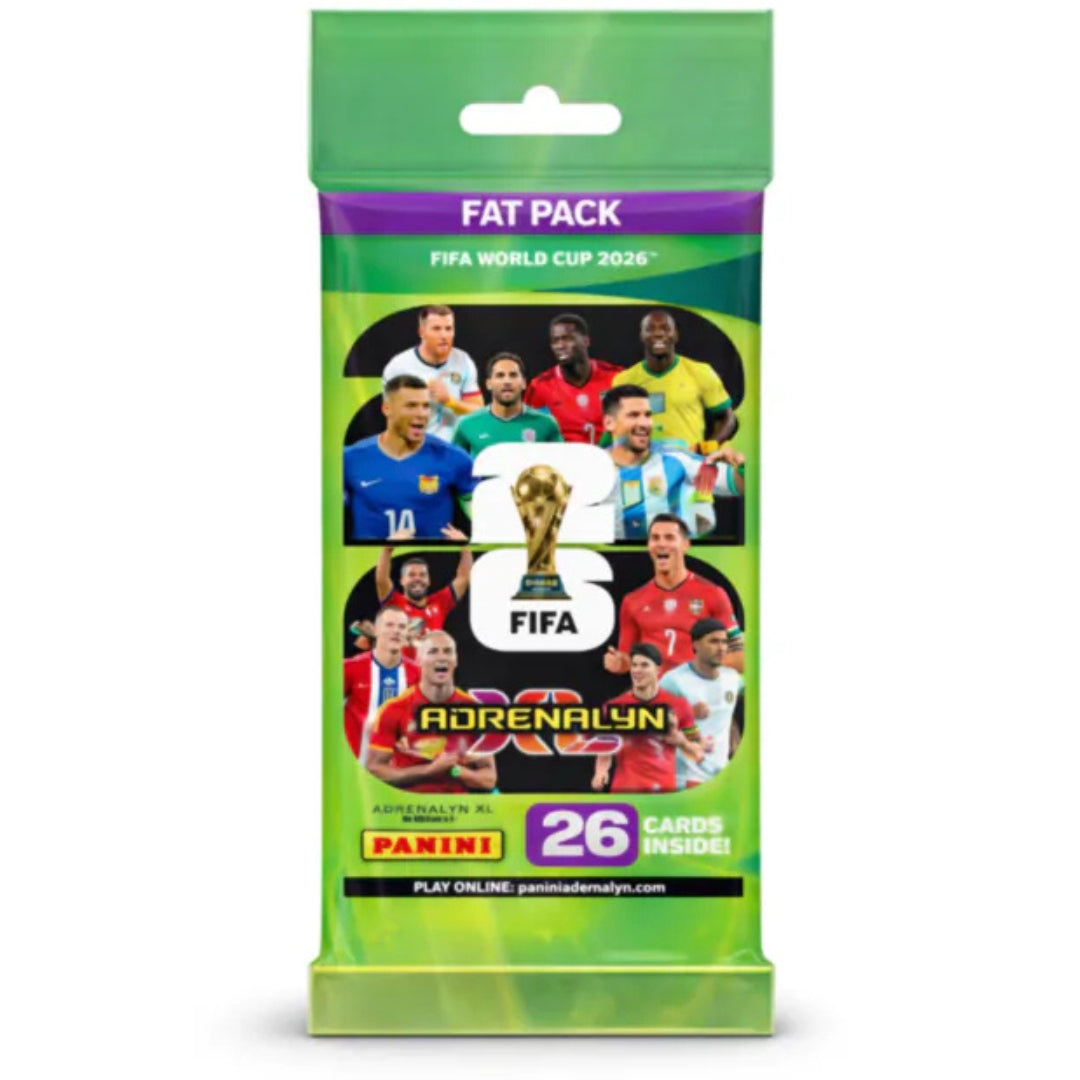 Panini FIFA World Cup 2026 Adrenalyn XL A Fat Pack Of 26 Cards