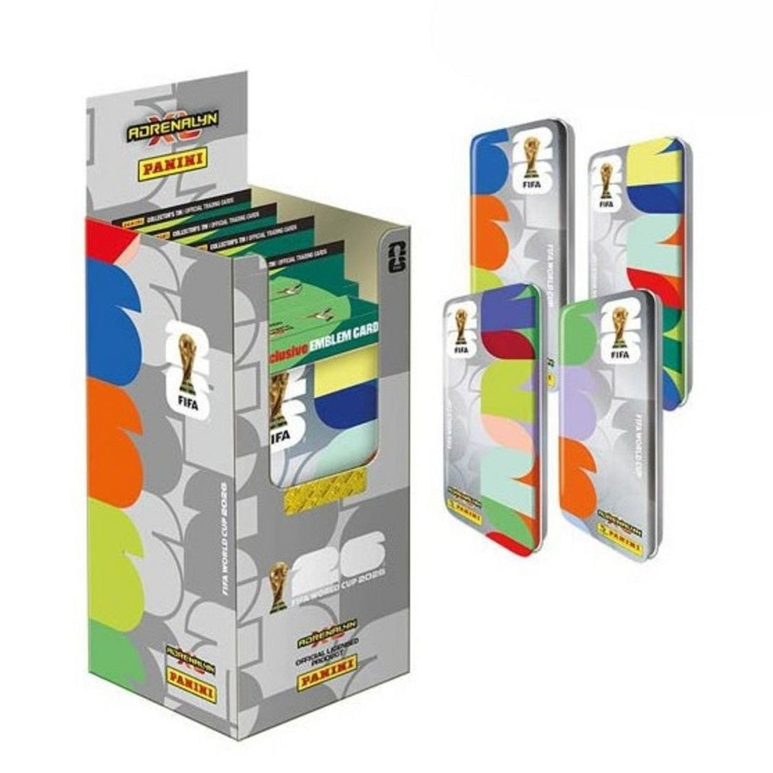 Panini FIFA World Cup 2026 Adrenalyn XL A Tin Of 32 Cards x 1pc Assortment