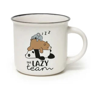 Legami Porcelain Mug - Cup-Puccino - The Lazy Team