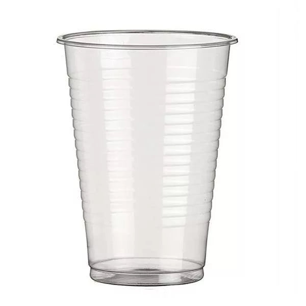 Clendy Plastic Cup 200ml A Pack Of 100pcs - Transparent