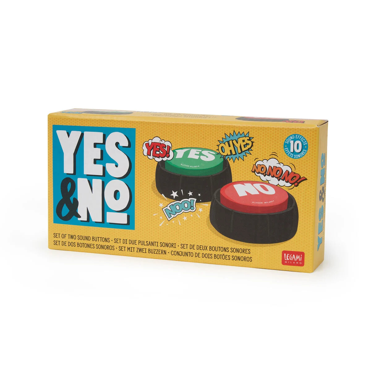 Legami YES & NO - Set of Two Sound Buttons