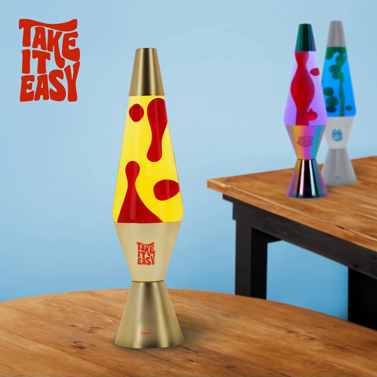 Legami Lava Lamp - Magmastic! - Gold