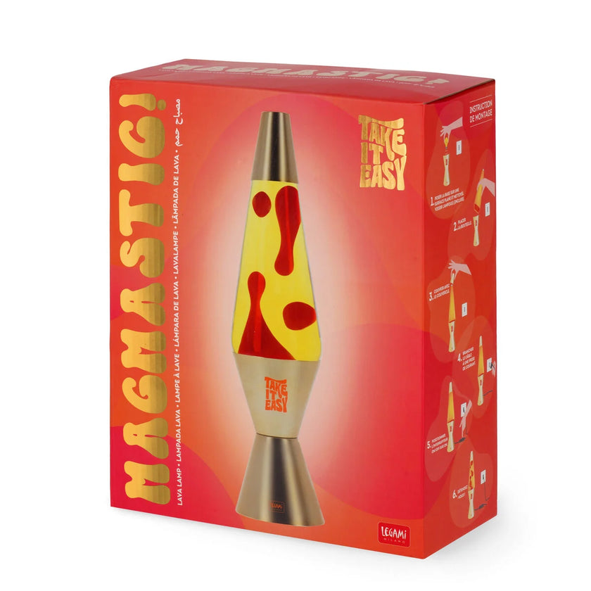 Legami Lava Lamp - Magmastic! - Gold