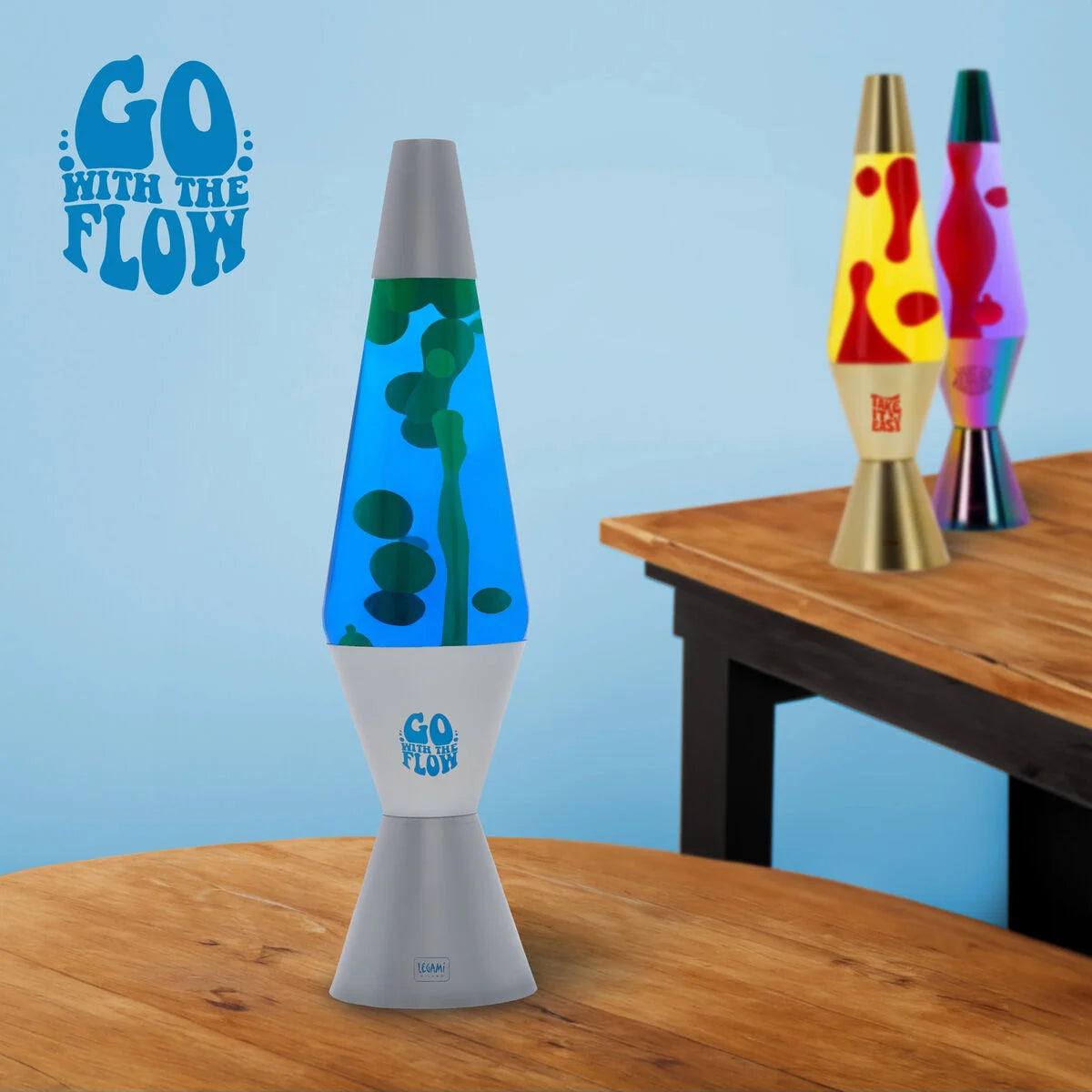 Legami Lava Lamp - Magmastic! - Silver