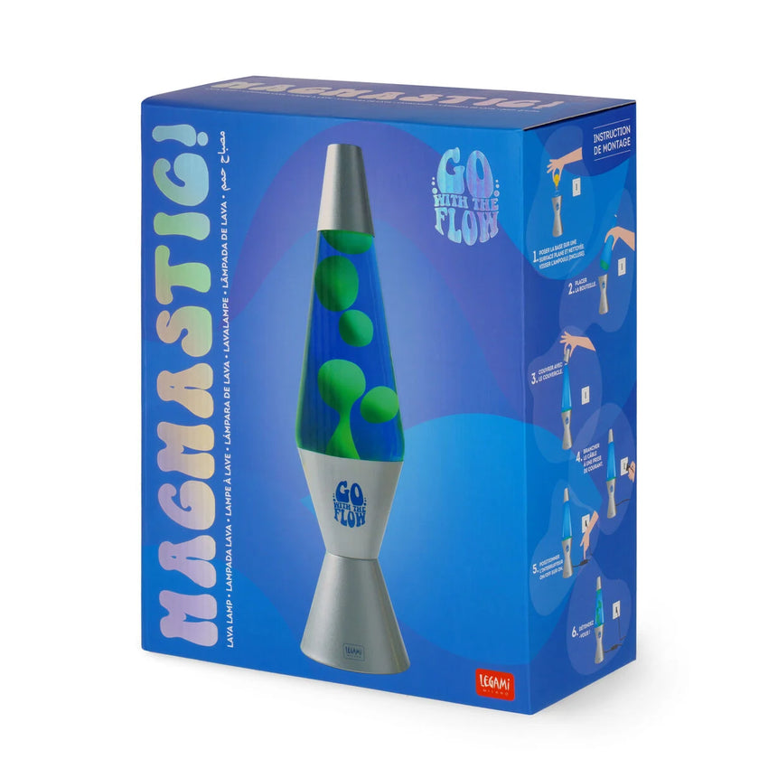 Legami Lava Lamp - Magmastic! - Silver