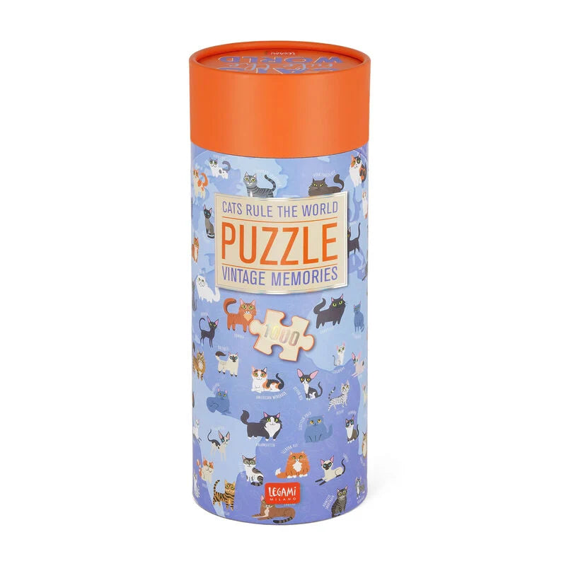 Legami 1000 Piece Puzzle - Kitty