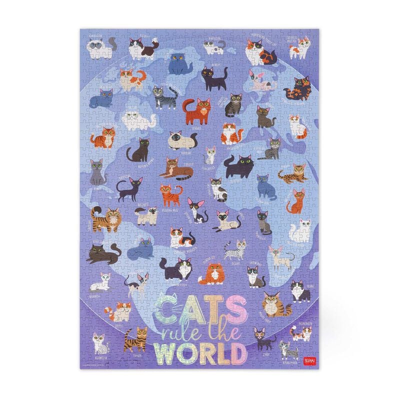 Legami 1000 Piece Puzzle - Kitty