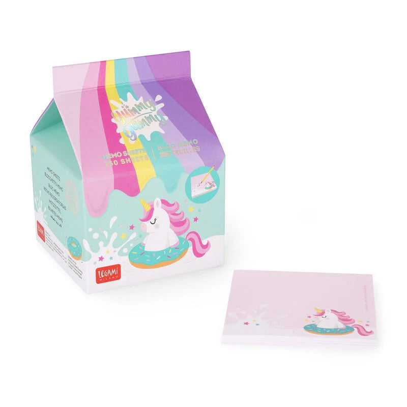 Legami Yummy Yummy Memo Sheets Unicorn MID0001