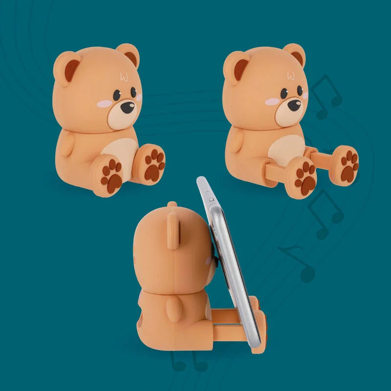 Legami The Sound Of Cuteness Wireless Speaker With Stand - Teddy Bear