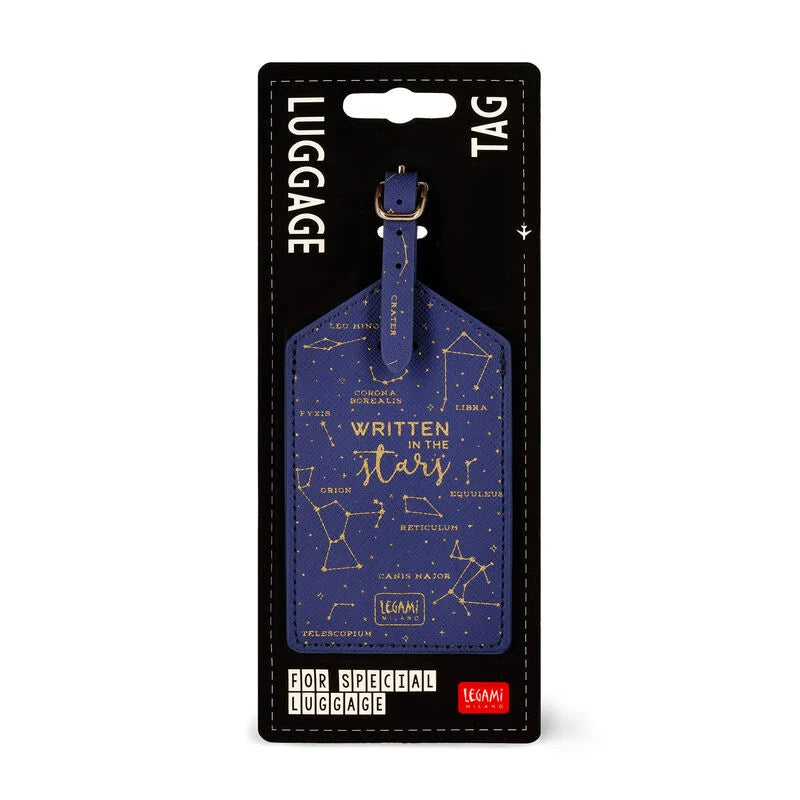 Legami Luggage Tag Written In The Stars NLUG0003