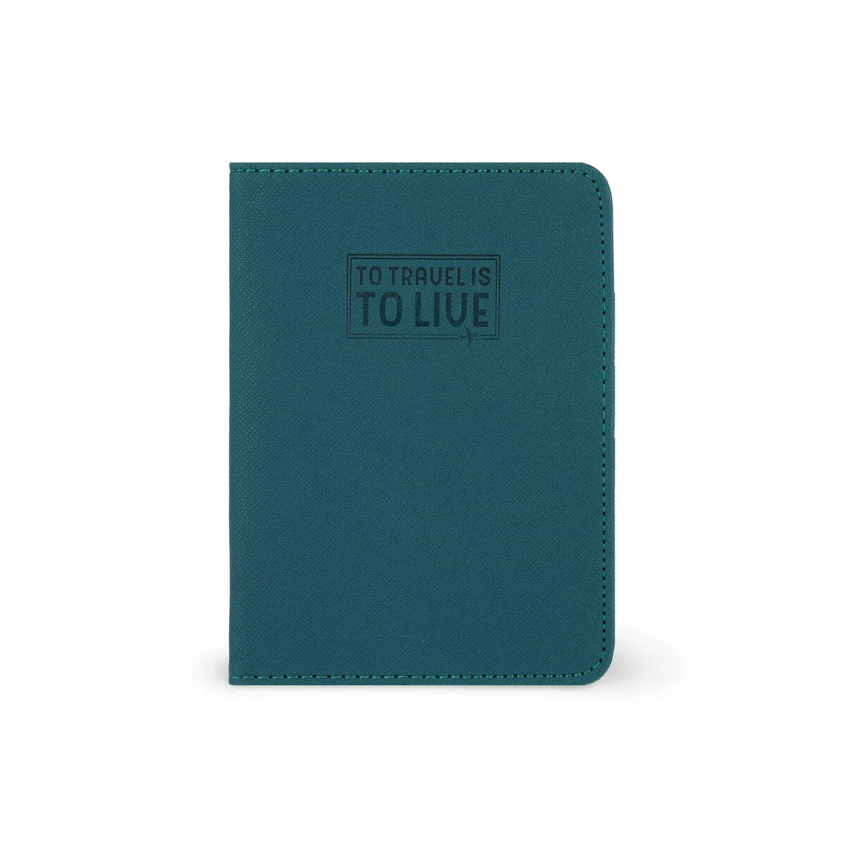 Legami Passport Holder - Petrol Blue