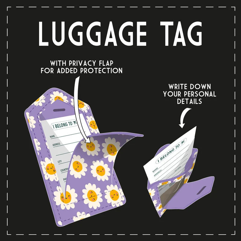 Legami Luggage Tag Be Happy NLUG0004