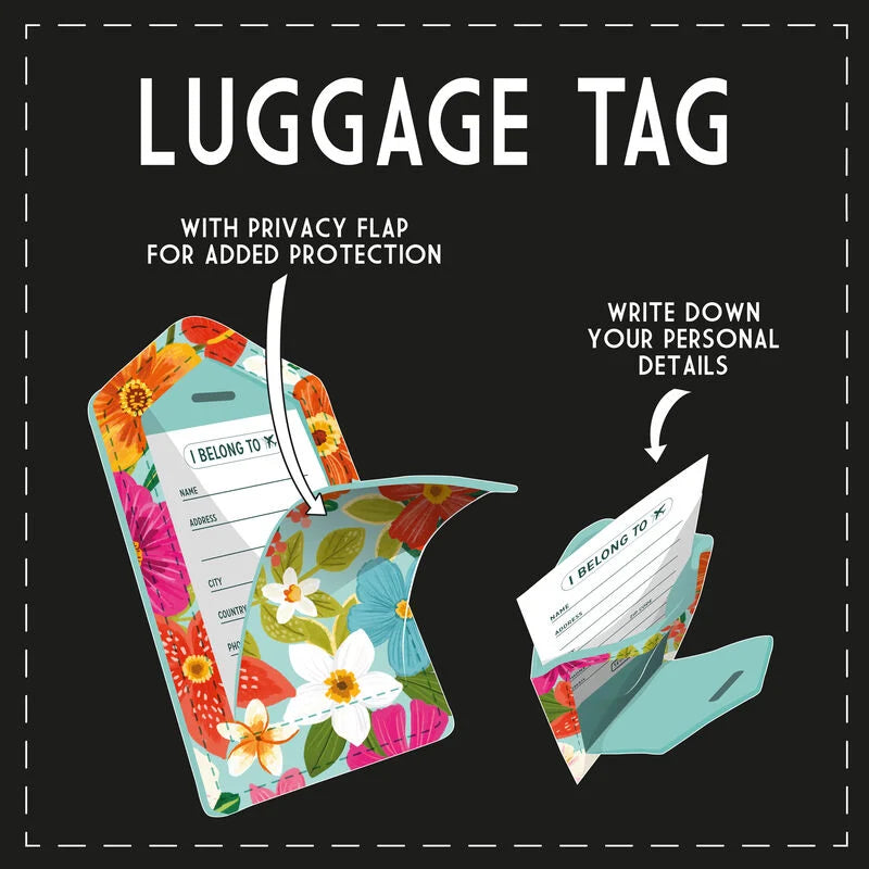 Legami Luggage Tag Today I Choose Happiness NLUG0005