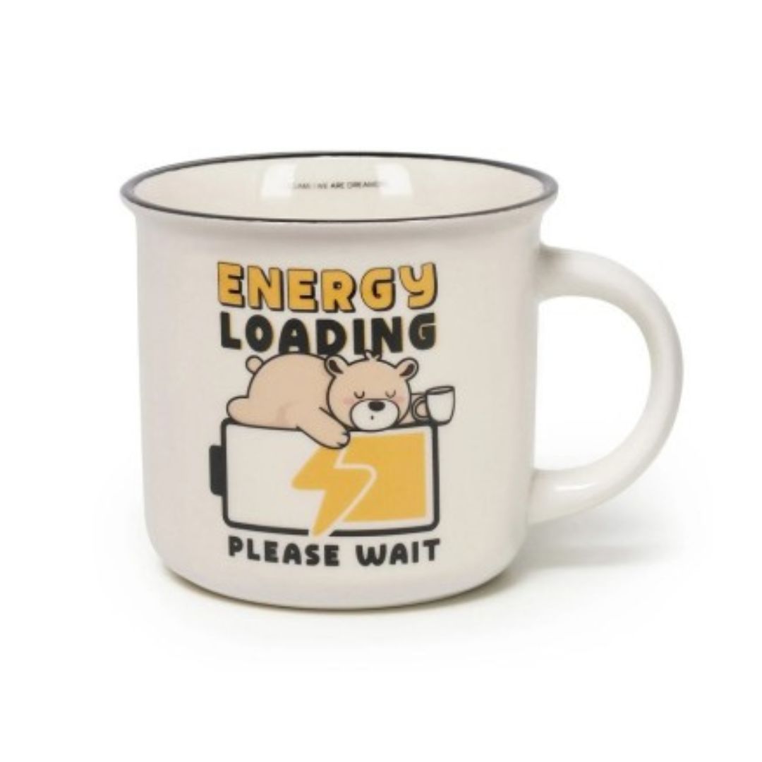 Legami Cappuccino "Energy Loading" Mug 350ml