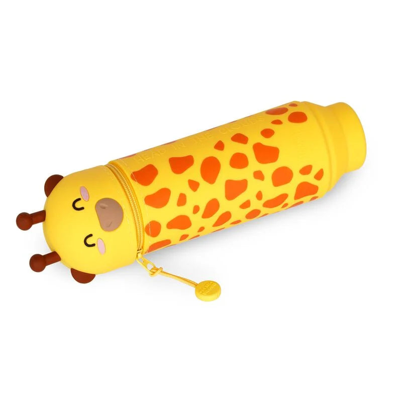 Legami Kawaii 2 in 1 Soft Silicone Pencil Case - Giraffe KA0017