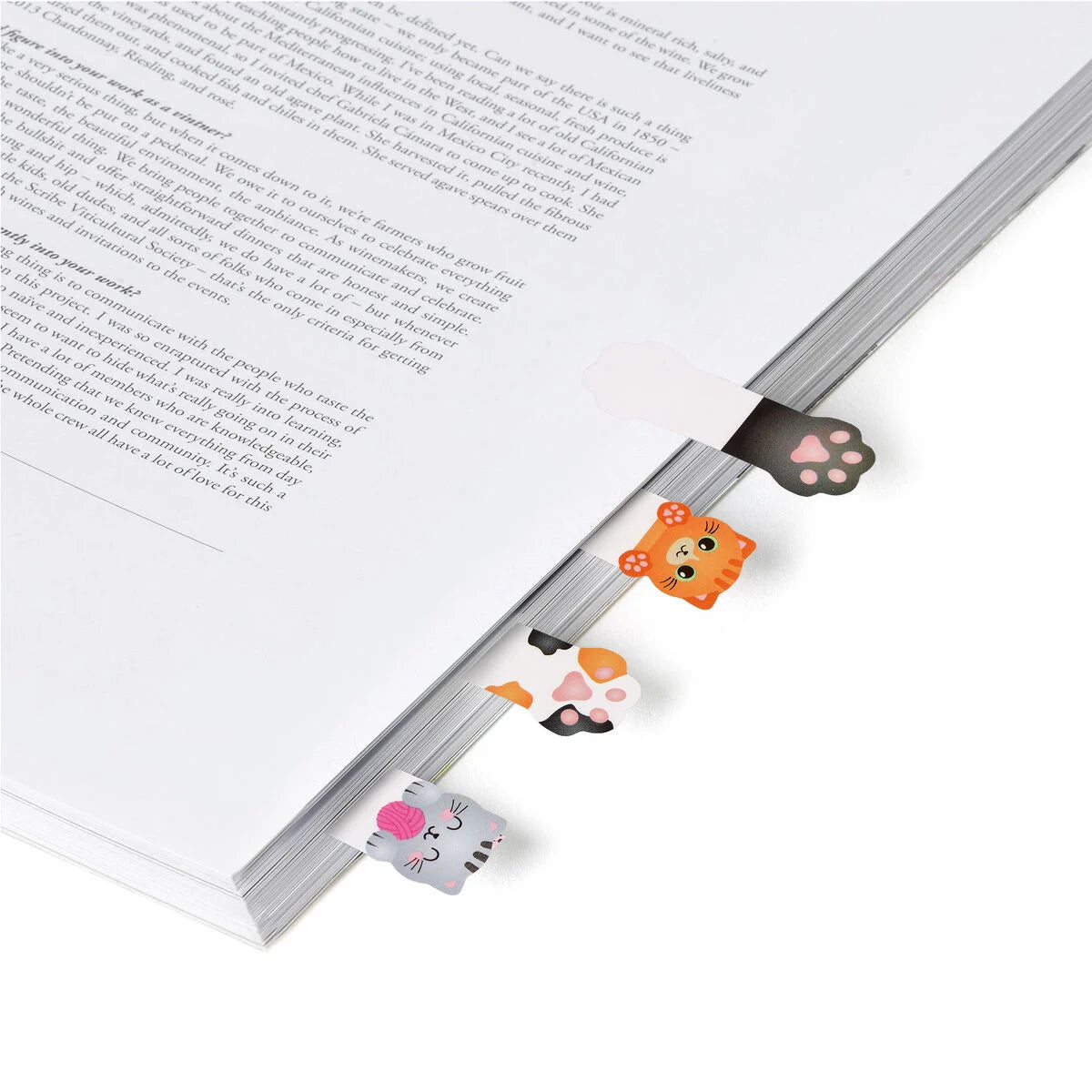 Legami Adhesive Pagemarkers - Keep In Mind - Kitty
