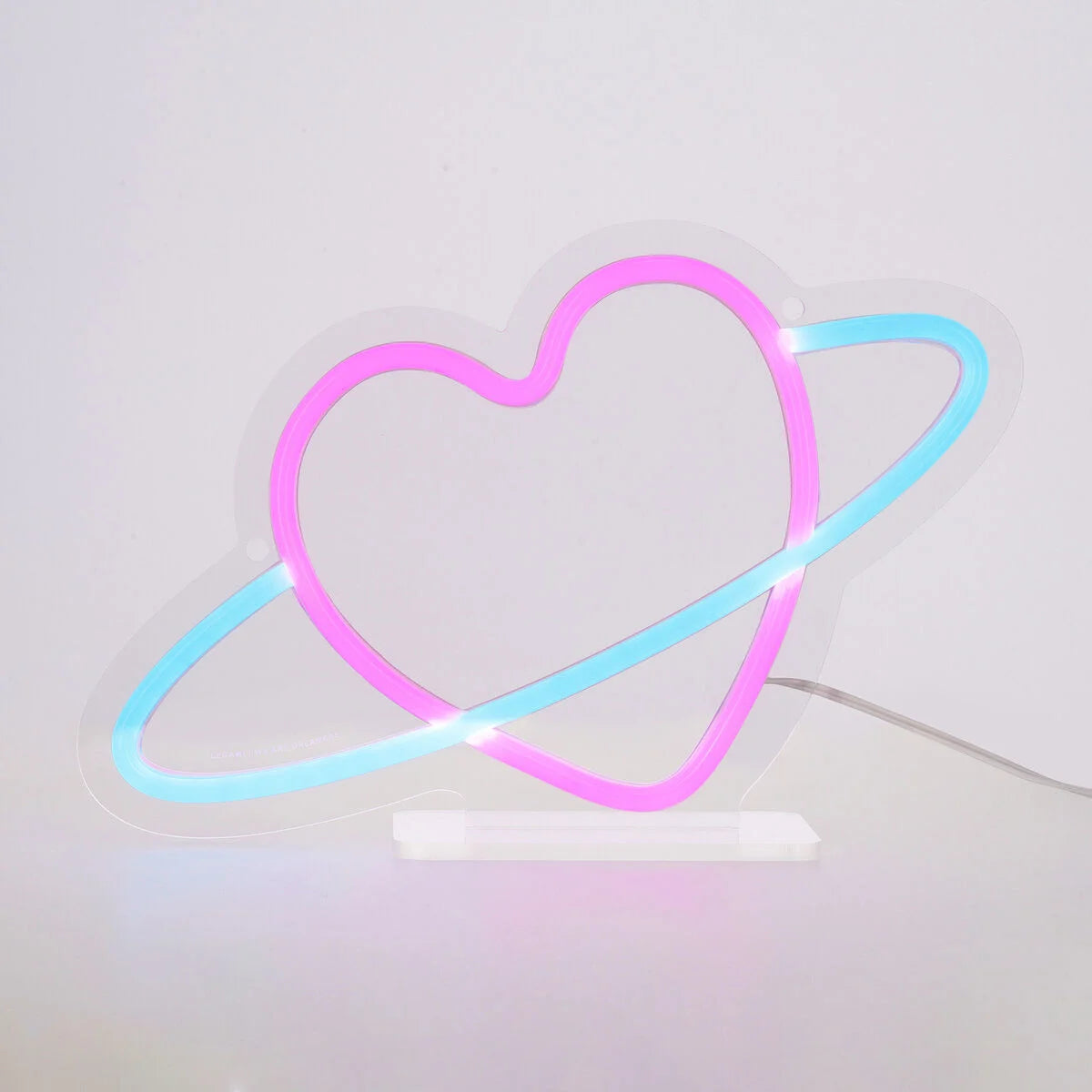 Legami Neon Effect Led Light Sign - It's a Sign - Planet Heart