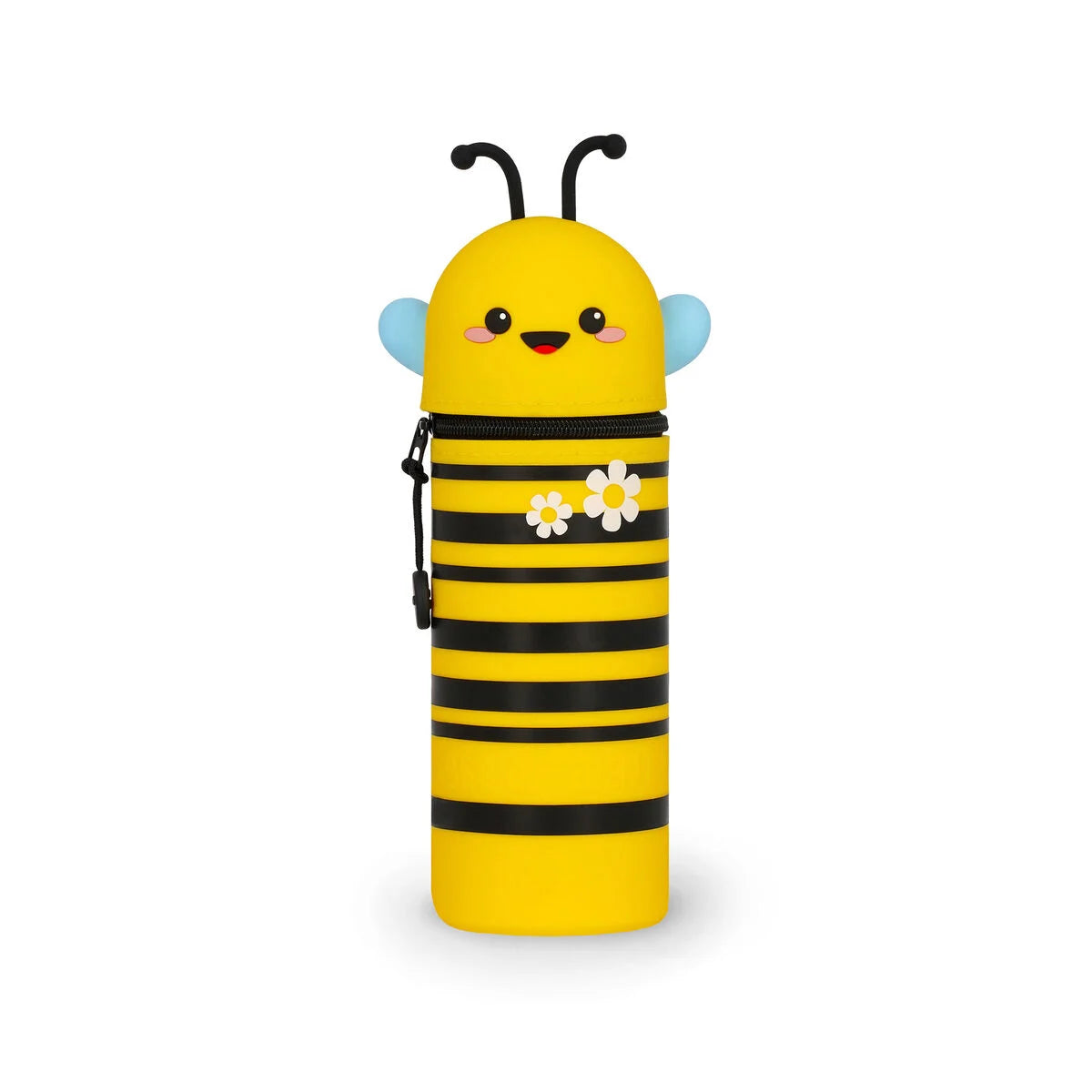 Legami 2-In-1 Silicone Pencil Case - Kawaii - Bee "Bee Different"