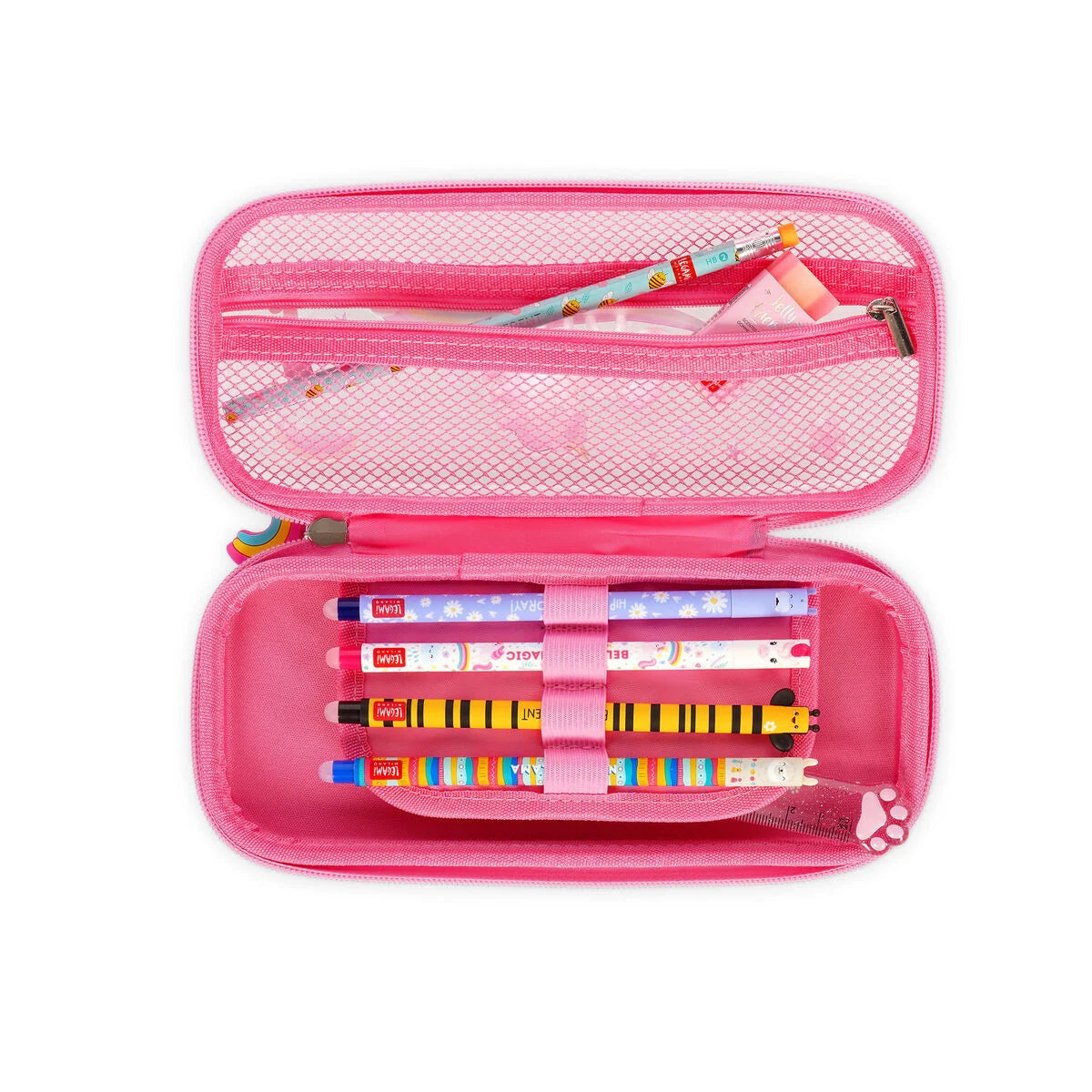 Legami Rigid Transparent Pencil Case - WonderWow - Unicorn