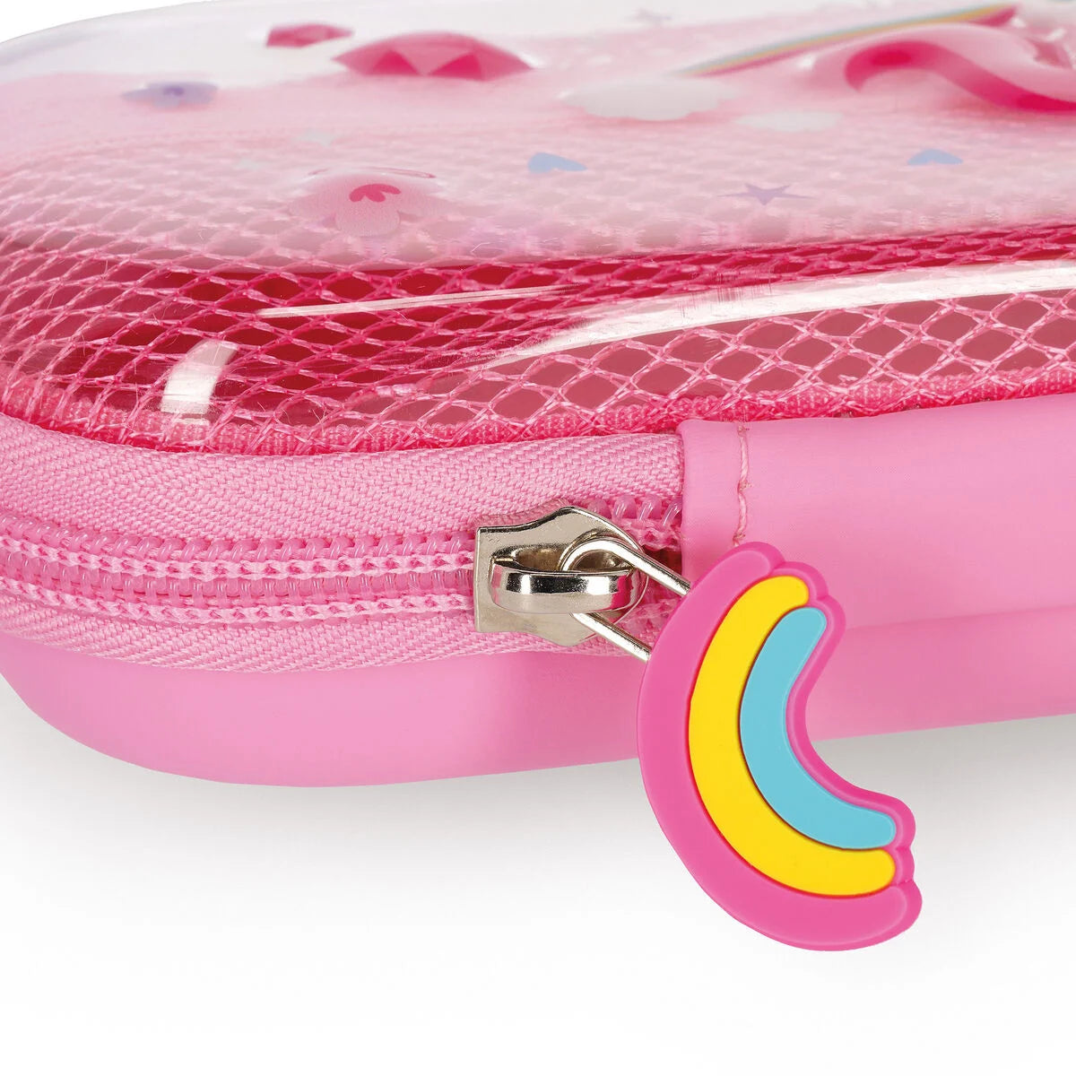 Legami Rigid Transparent Pencil Case - WonderWow - Unicorn