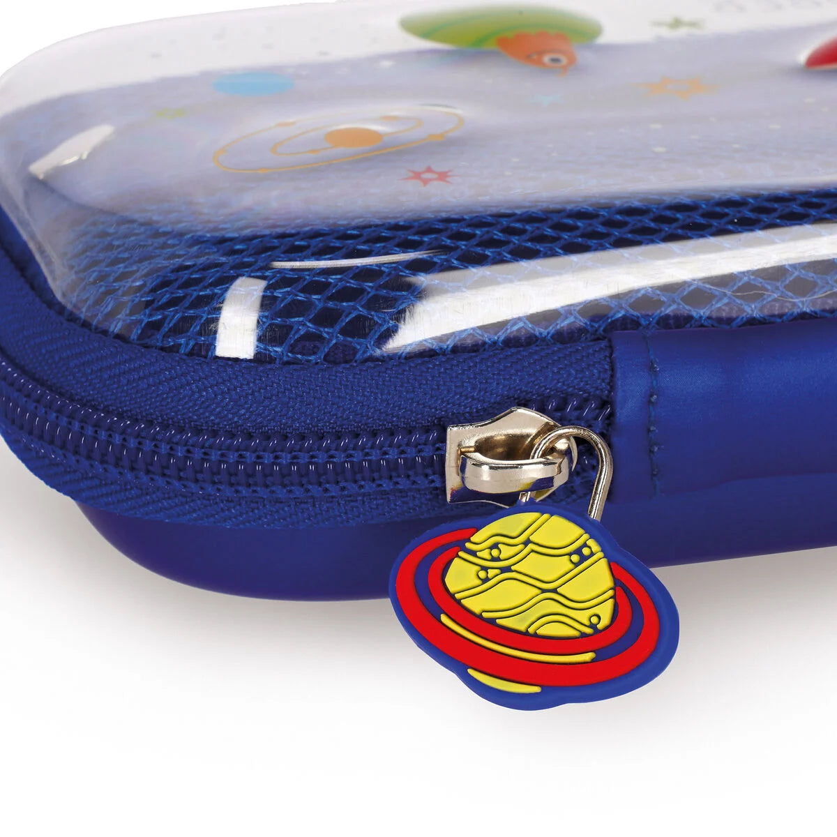 Legami Rigid Transparent Pencil Case - WonderWow - Space
