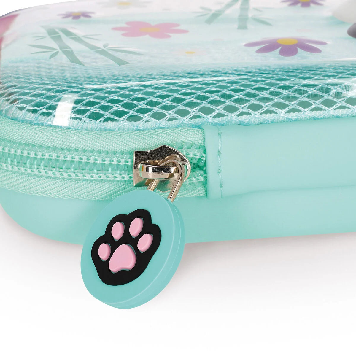 Legami Rigid Transparent Pencil Case - WonderWow - Panda