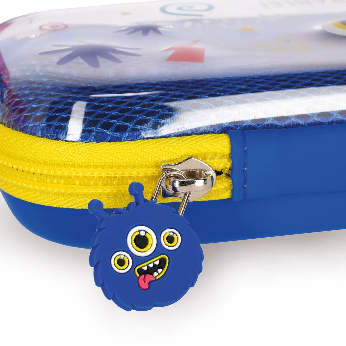 Legami Rigid Transparent Pencil Case - WonderWow - Monster