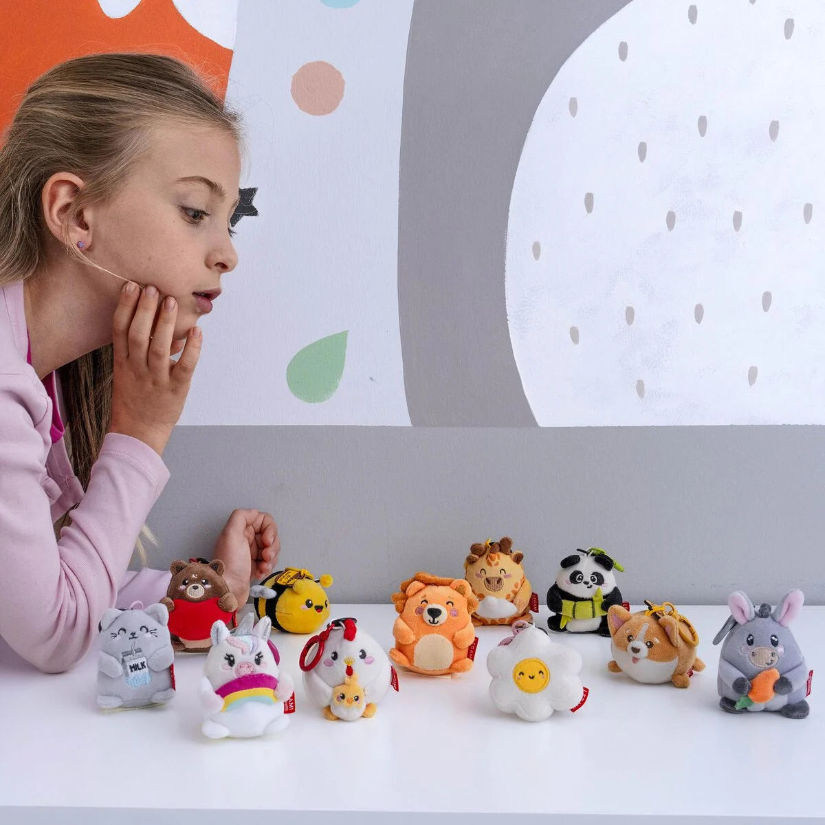 Legami Plush Key Ring - Tiny Super Soft! - Panda - Hug Me