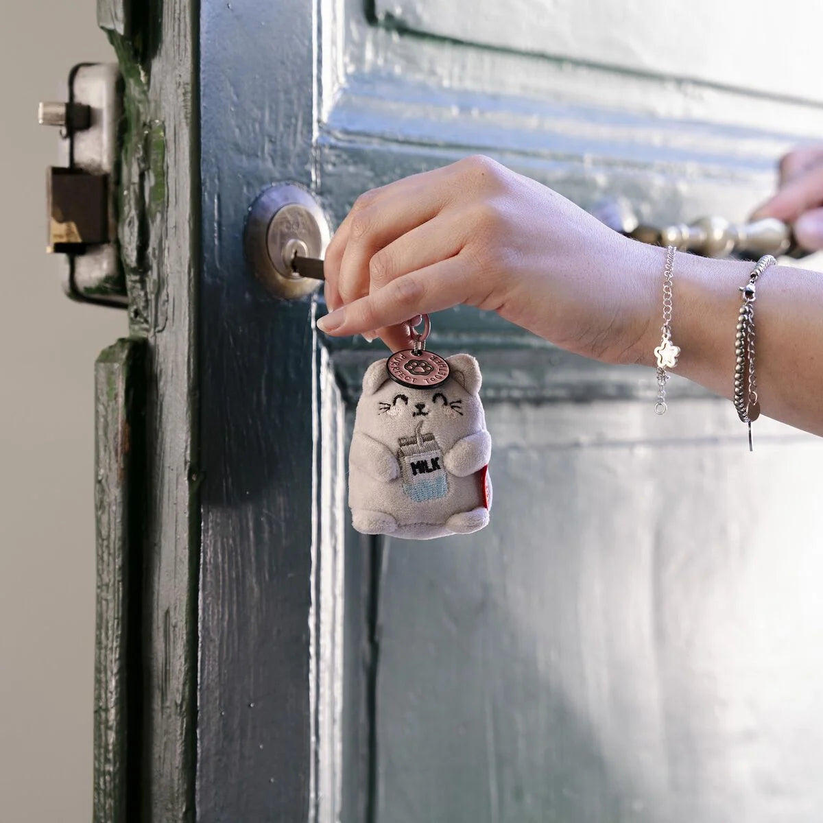 Legami Plush Key Ring - Tiny Super Soft! - Kitty - Perrfect Together