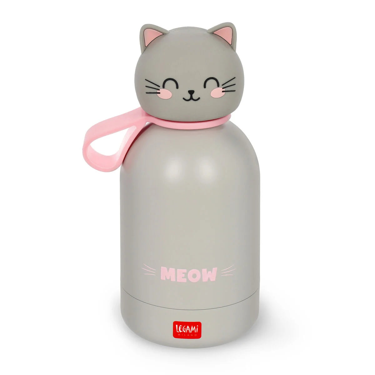 Legami Vacuum Bottle For Kids 310ml - Hot & Cold BFF - Kitty
