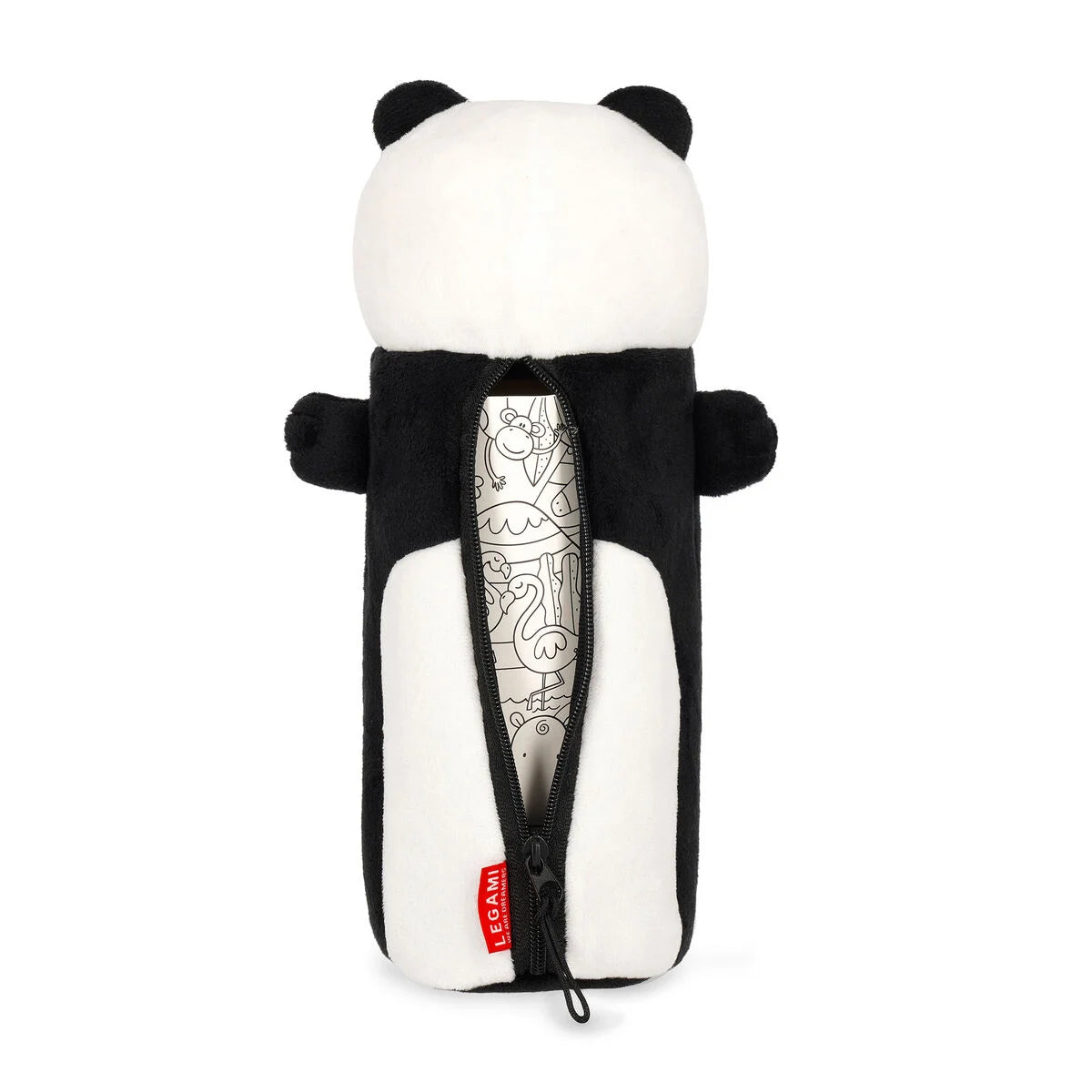 Legami Soft Plush Pencil Case - Super Soft! - Panda "Hug Me"