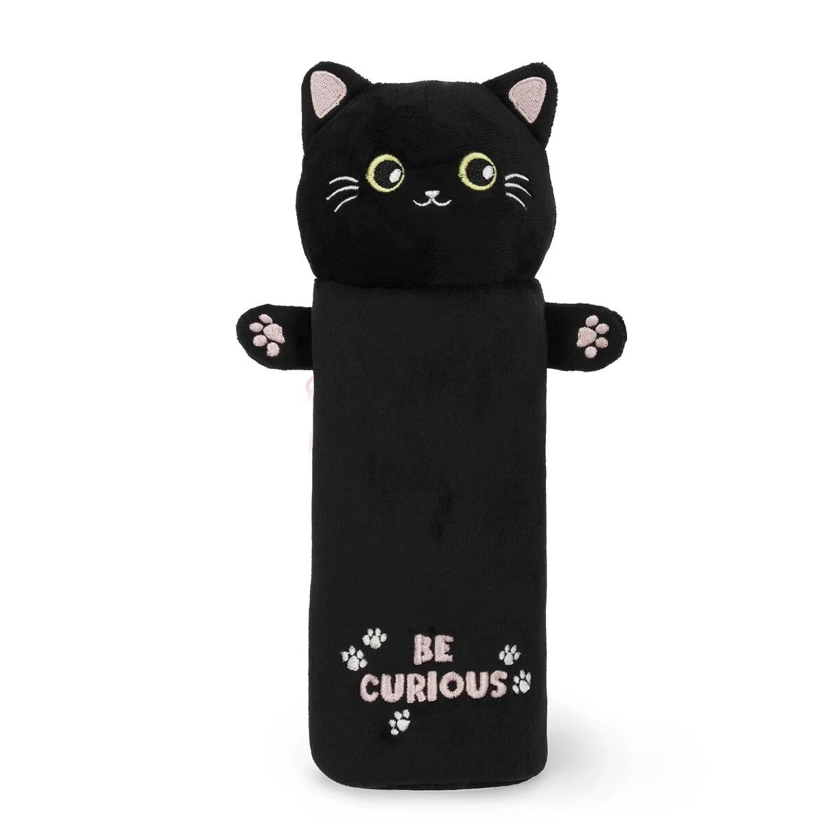 Legami Soft Plush Pencil Case - Super Soft! - Kitty "Be Curious"