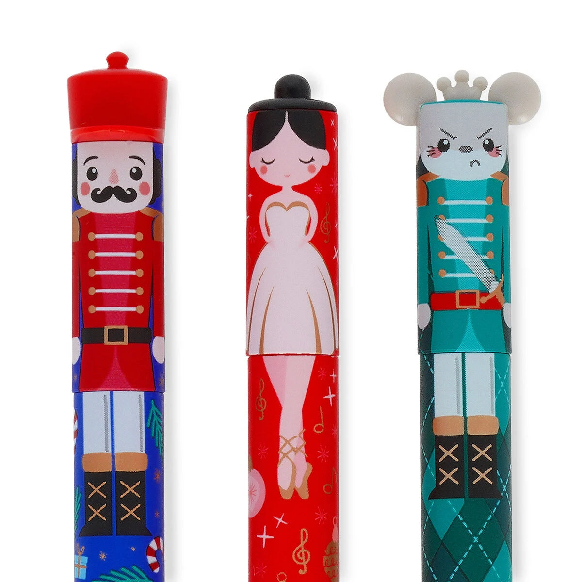 Legami Erasable Pen Set Of 3pcs - The Nutcracker