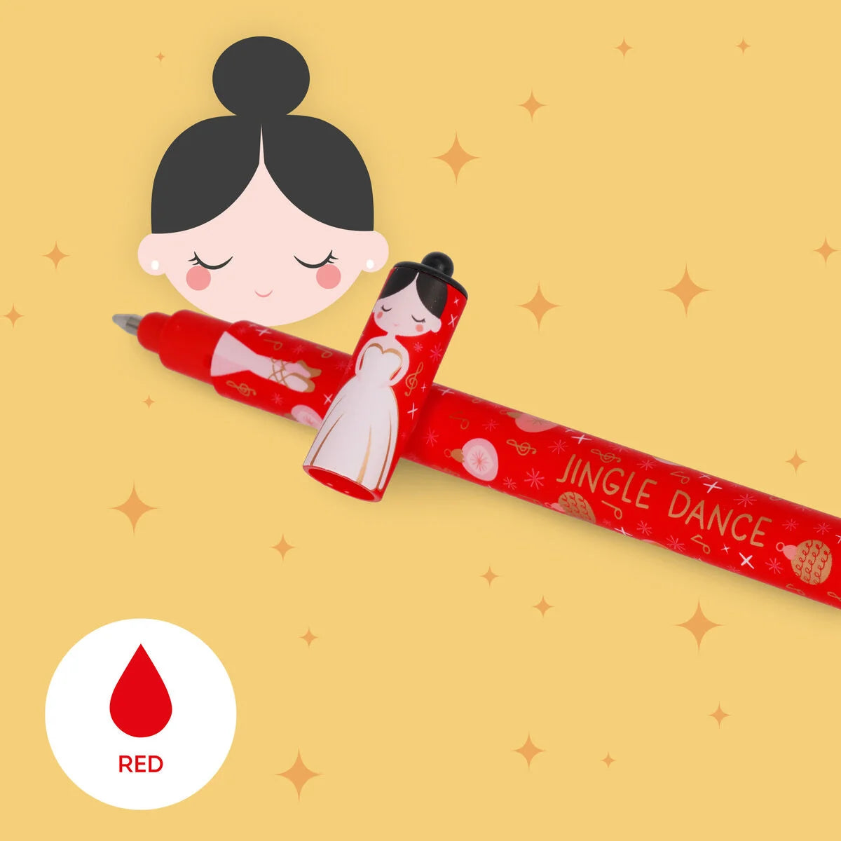 Legami Erasable Pen Set Of 3pcs - The Nutcracker