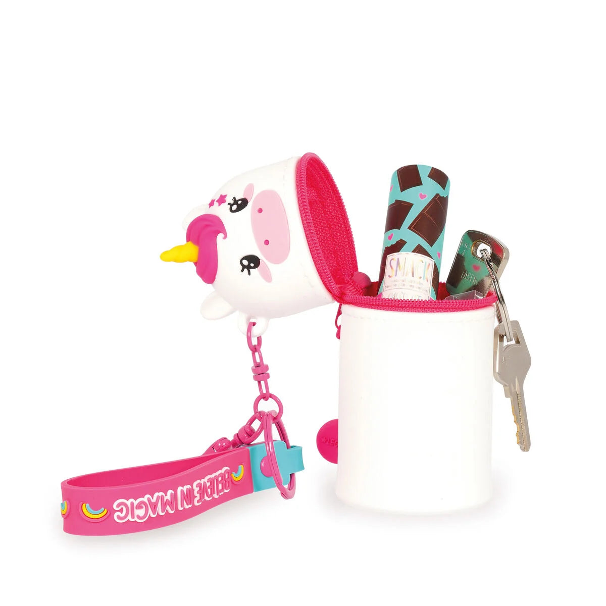 Legami Coin Purse With Keychain - Mini Kawaii - Unicorn
