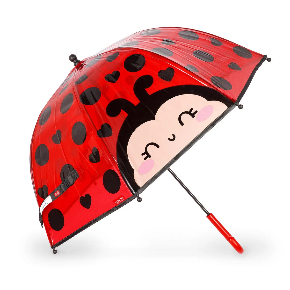 Legami Kids' Umbrella - Dancin’ In The Rain - Ladybug