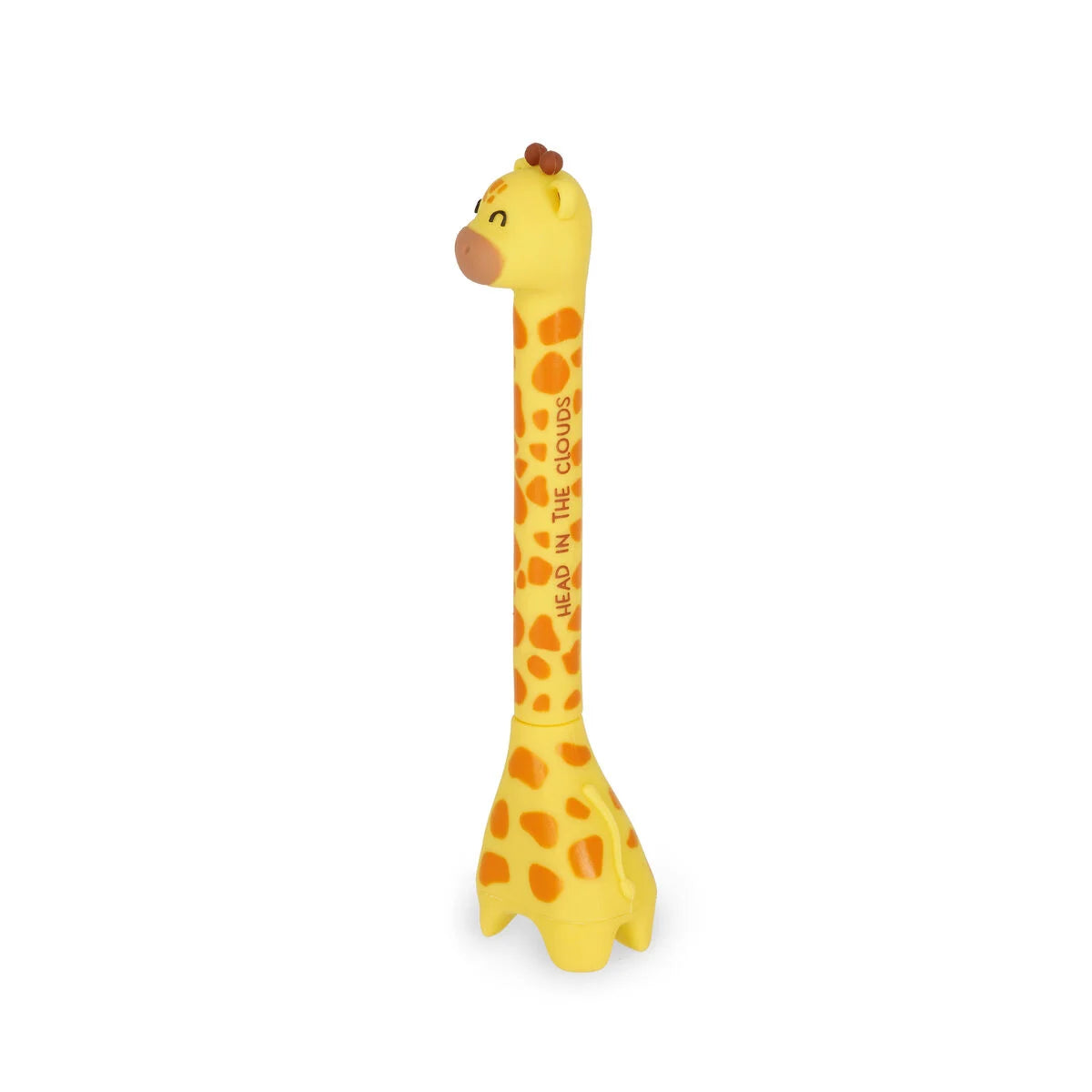 Legami Ballpoint Pen With Base - Stand-Ink Ovation - Giraffe / Blue Ink