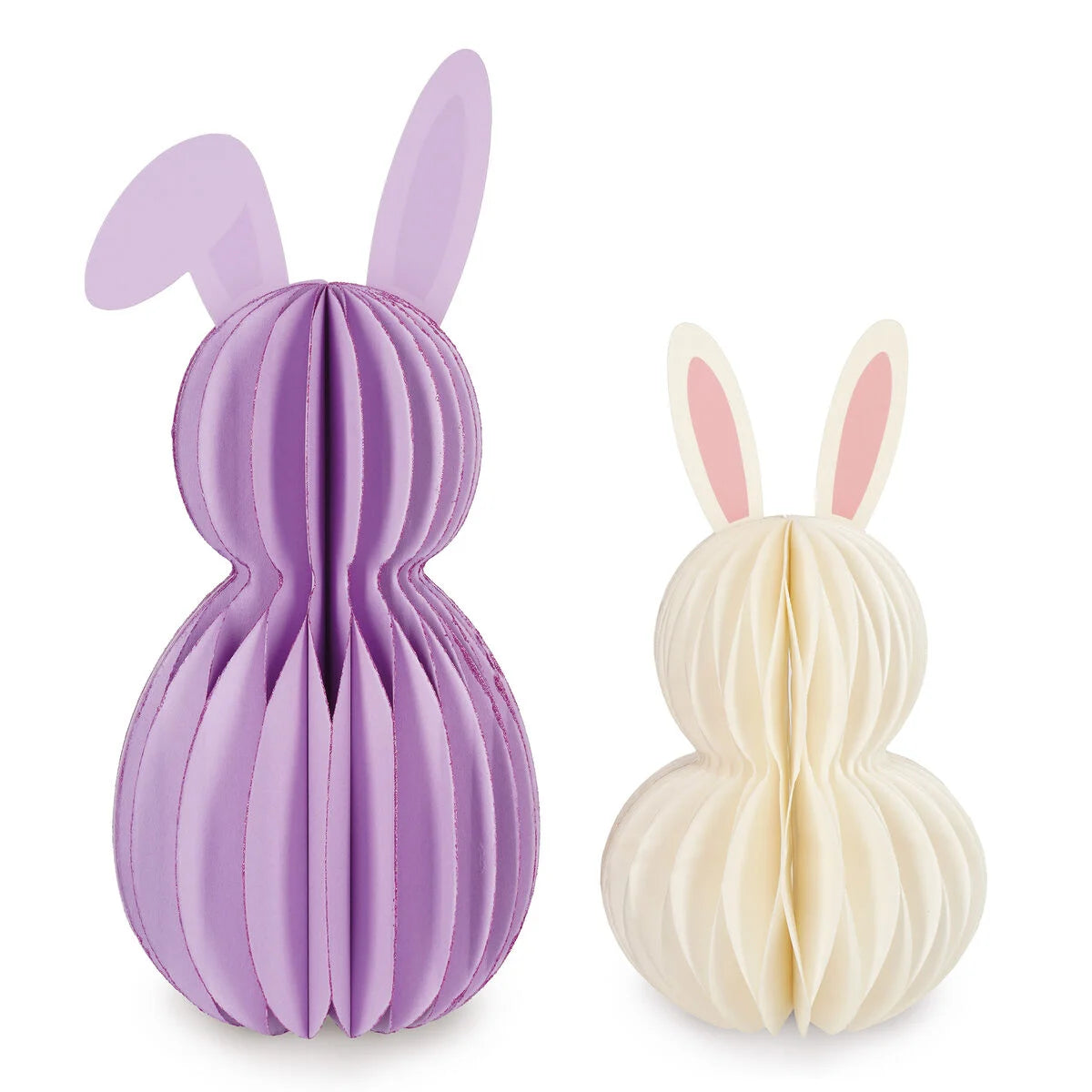 Legami Set Of 2 Foldable Paper Bunnies - Hoppy Easter