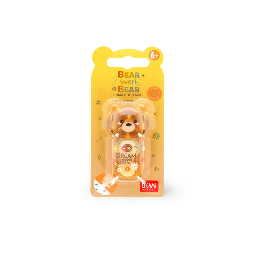 Legami Correction Tape - Bear Sweet Bear - Teddy Bear