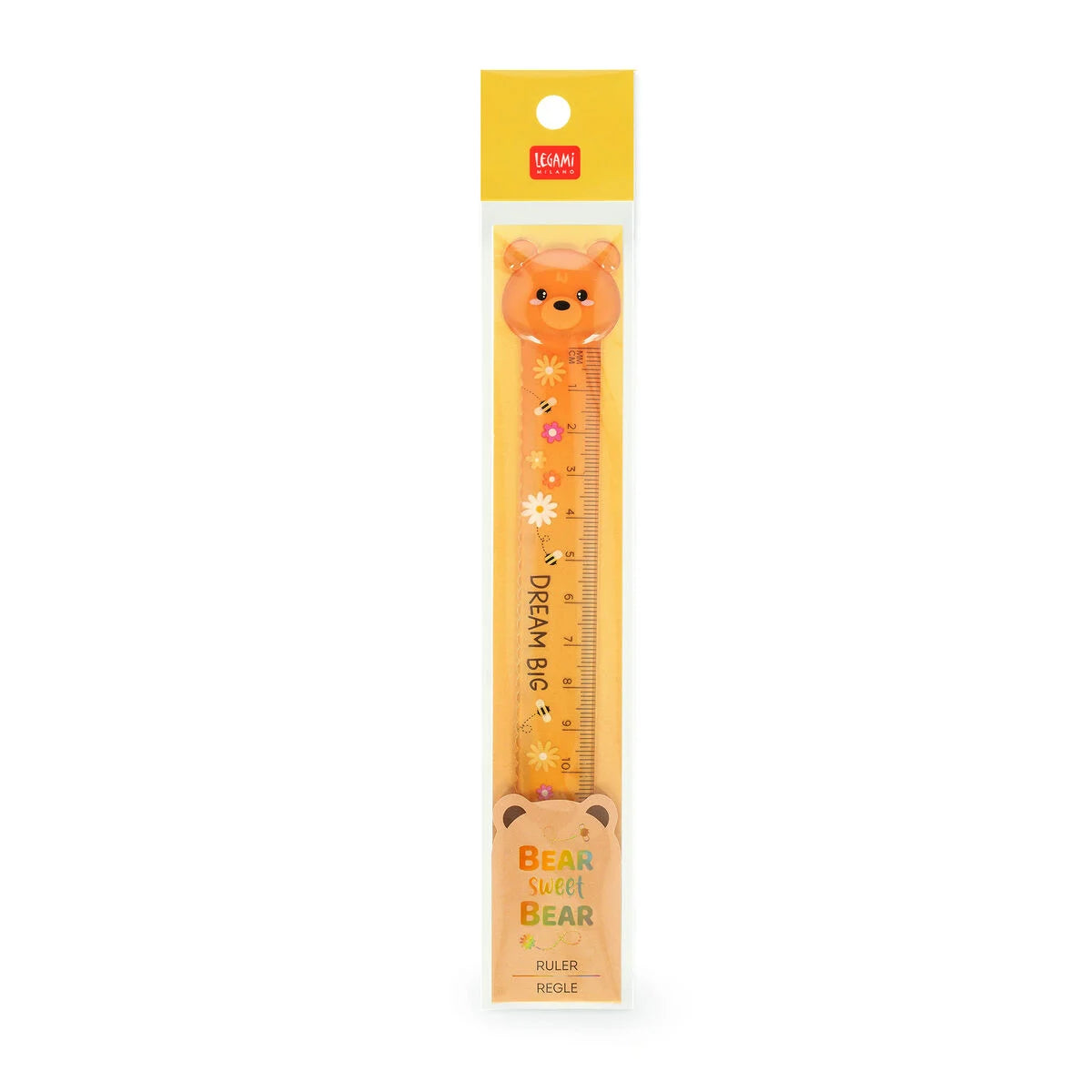 Legami Ruler - Bear Sweet Bear - Teddy Bear