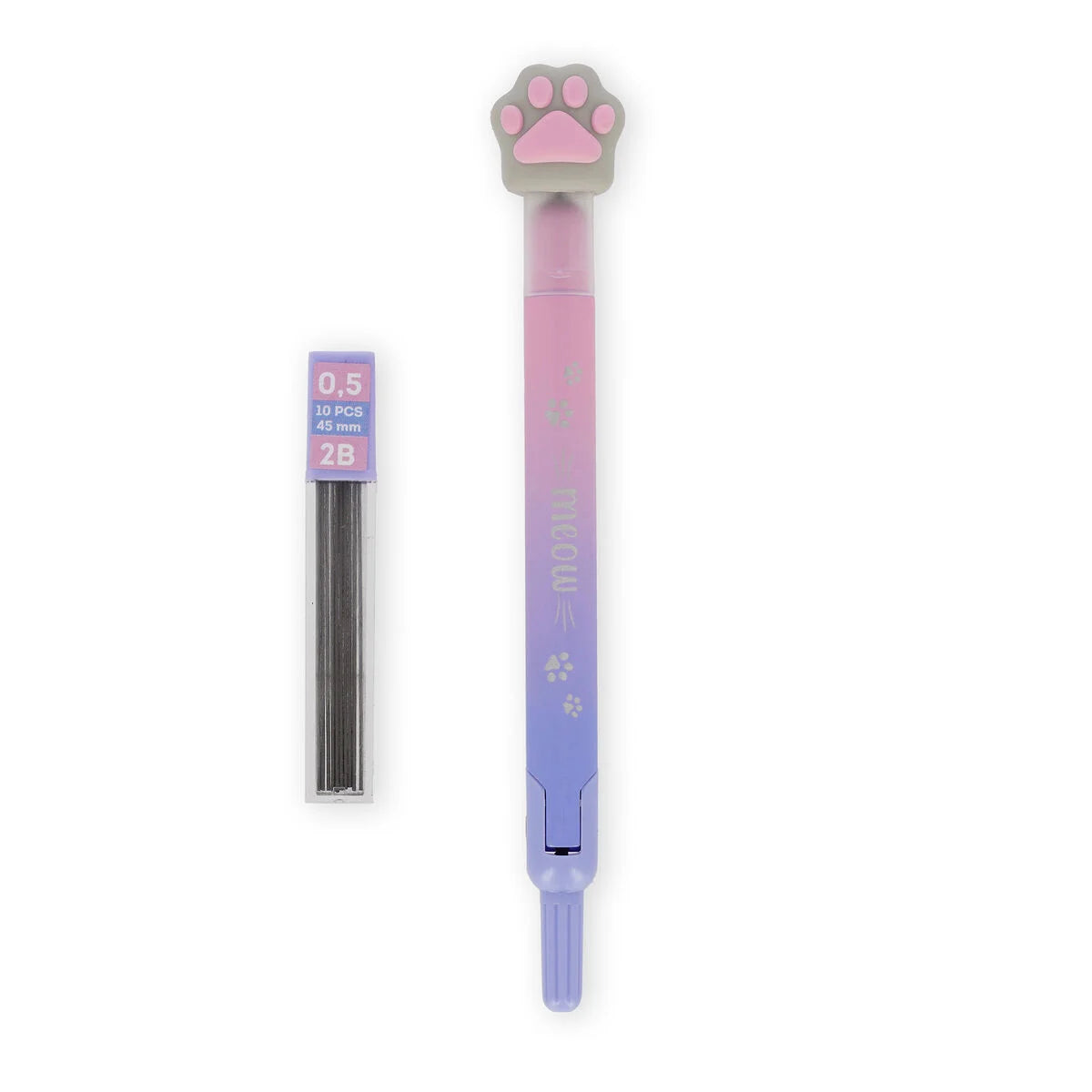 Legami Compass With Mechanical Pencil - Meow - Kitty Paw