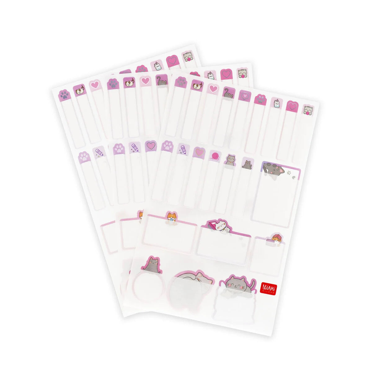 Legami Adhesive Labels With Protective Film - My Name Is... - Kitty