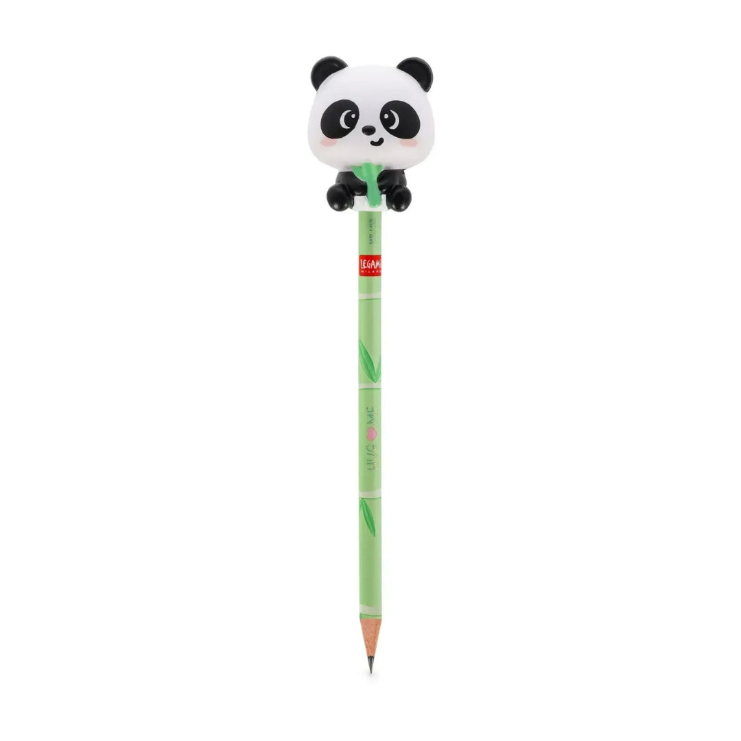 Legami Pencil With Squishy - Squeezies - Panda / Hug Me