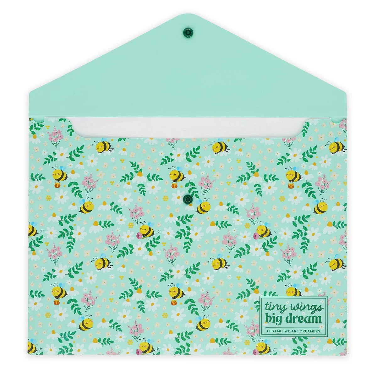 A4 Legami Document Folder - Fold & Order - Bee