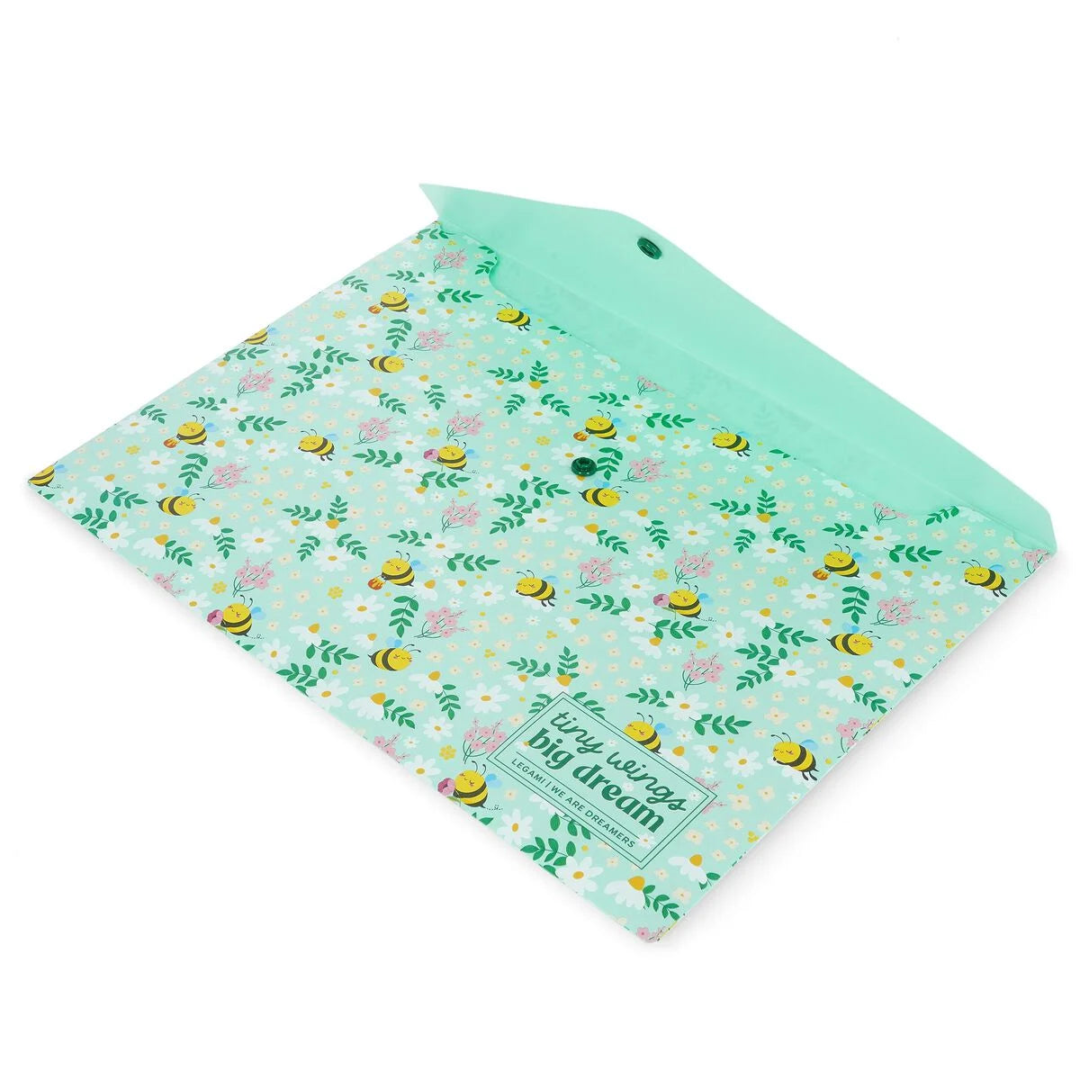 A4 Legami Document Folder - Fold & Order - Bee